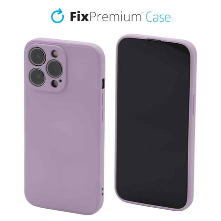 FixPremium - Coque en silicone pour iPhone 13 Pro, violet