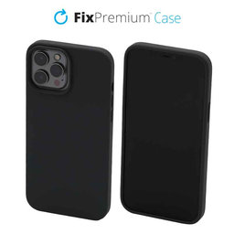 FixPremium - Coque en silicone pour iPhone 13 Pro Max, gris sidéral