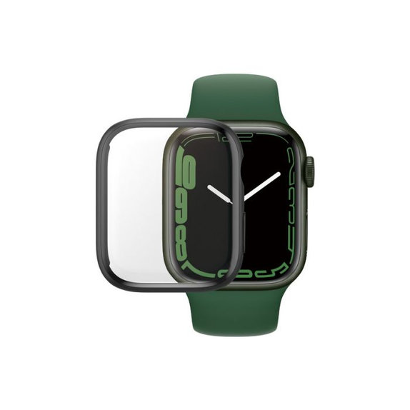 PanzerGlass - Verre trempé Full Body AB pour Apple Watch 7 & 8 41 mm, noir