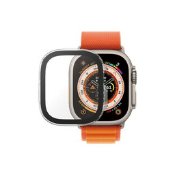 PanzerGlass - Verre trempé Full Body AB pour Apple Watch Ultra 49 mm, transparent