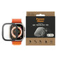 Verre trempé Full Body AB pour Apple Watch Ultra 2 49 mm, Noir, PanzerGlass