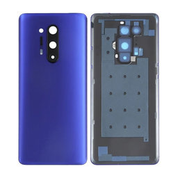 OnePlus 8 Pro - Cache batterie + objectif de caméra arrière (bleu outremer)