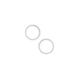 Apple iPhone 14, 14 Plus - Cadre d'objectif de caméra arrière (Starlight) - 2pcs