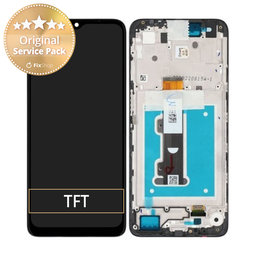 Motorola Moto E22i, E22 - Écran LCD + Ecran Tactile + Cadre (Black) - 5D68C21594 Genuine Service Pack