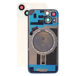 Apple iPhone 14 - Cache batterie + Puce de chargement sans fil + NFC (Starlight)
