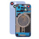 Apple iPhone 14 - Cache batterie + Puce de chargement sans fil + NFC (Bleu)