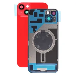 Apple iPhone 14 Plus - Cache batterie + Puce de chargement sans fil + NFC (Rouge)