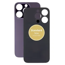 Apple iPhone 14 Pro - Verre du boîtier arrière (violet foncé)
