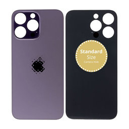 Apple iPhone 14 Pro Max - Verre du boîtier arrière (violet foncé)