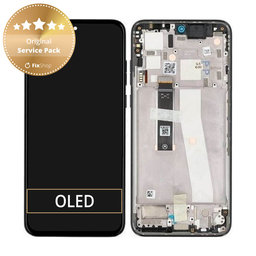 Motorola Edge 30 Neo XT2245 - Écran LCD + Dotykové Sklo + Rám (Black Onyx) - 5D68C21403 Genuine Service Pack