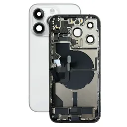 Apple iPhone 14 Pro - Petites pièces du boîtier arrière (argent)