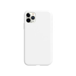FixPremium - Coque en Silicone pour iPhone 11 Pro Max, blanc