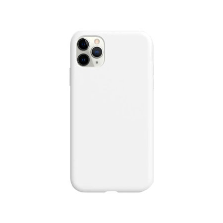 FixPremium - Coque en Silicone pour iPhone 11 Pro Max, blanc