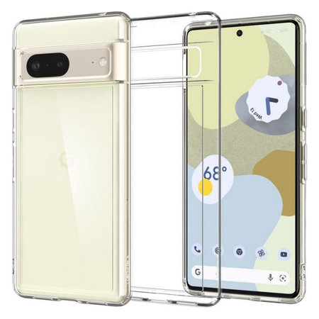 Spigen - Coque Ultra Hybride pour Google Pixel 7, transparente