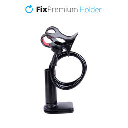 FixPremium - Support pour Smartphone/Tablette s Clip, noir