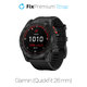 FixPremium - Bracelet en silicone pour Garmin (QuickFit 26 mm), noir
