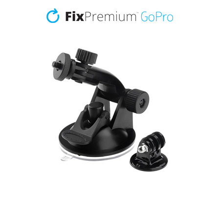 FixPremium - Support pour GoPro s Ventouse, noir