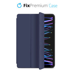 FixPremium - Étui à rabat en silicone pour iPad Pro 11" (3e, 4e génération), bleu