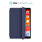 FixPremium - Étui à rabat en silicone pour iPad 10.2 (7e, 8e, 9e génération), bleu
