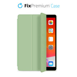 FixPremium - Étui à rabat en silicone pour iPad 10.2 (7e, 8e, 9e génération), vert