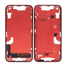 Apple iPhone 14 - Cadre central (Rouge)