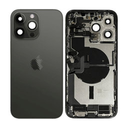 Apple iPhone 14 Pro Max - Petites pièces du boîtier arrière (noir sidéral)