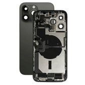 Apple iPhone 14 Pro Max - Petites pièces du boîtier arrière (noir sidéral)