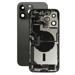 Apple iPhone 14 Pro Max - Petites pièces du boîtier arrière (noir sidéral)