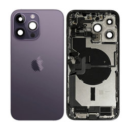 Apple iPhone 14 Pro Max - Petites pièces du boîtier arrière (violet foncé)