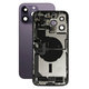 Apple iPhone 14 Pro Max - Petites pièces du boîtier arrière (violet foncé)