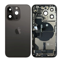 Apple iPhone 14 Pro - Petites pièces du boîtier arrière (noir sidéral)