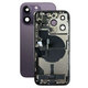 Apple iPhone 14 Pro - Petites pièces du boîtier arrière (violet foncé)