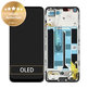 Realme 8 RMX3085 - Écran LCD + Écran Tactile + Cadre (Cyber Black) - 4906919 Genuine Service Pack