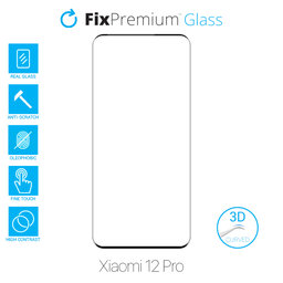 FixPremium Glass - Verre Trempé 3D pour Xiaomi 12 Pro