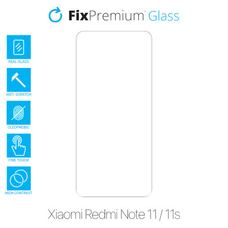 FixPremium Glass - Verre Trempé pour Xiaomi Redmi Note 11 & 11S