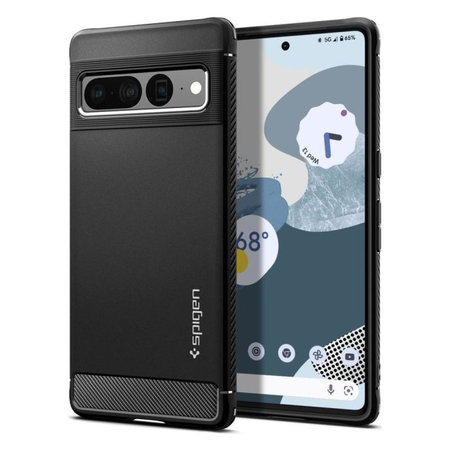 Spigen - Coque Rugged Armor pour Google Pixel 7 Pro, noire