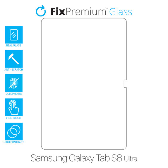 FixPremium Glass - Verre trempé pour Samsung Galaxy Tab S8 Ultra