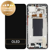 Xiaomi 12T Pro 22081212UG - Écran LCD + Écran Tactile + Cadre (Noir) - 560003L12U00 Genuine Service Pack