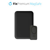 FixPremium - MagSafe PowerBank 5000mAh, noir
