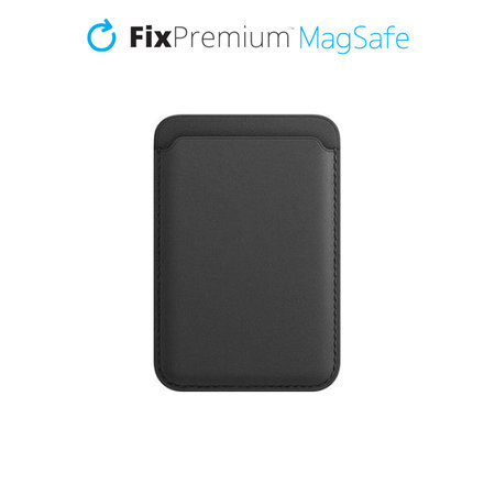 FixPremium - Portefeuille MagSafe, noir