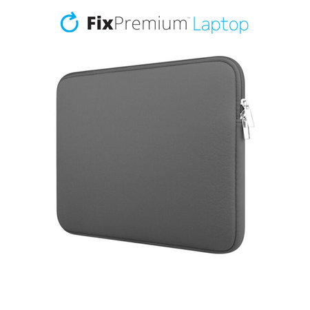 FixPremium - Étui pour ordinateur portable 15,6", gris