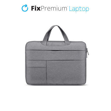 FixPremium - Sacoche pour ordinateur portable 14", gris