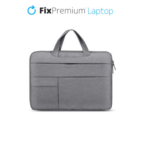 FixPremium - Sacoche pour ordinateur portable 16", gris