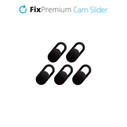 FixPremium - Curseur de caméra - Set 5pcs, noir