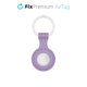 FixPremium - Porte-clés en silicone pour AirTag, violet