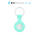 FixPremium - Porte-clés en silicone pour AirTag, turquoise