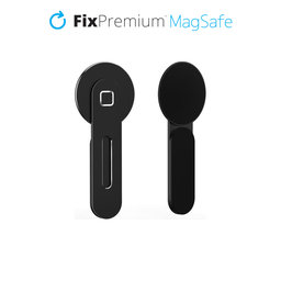 FixPremium - Support MagSafe pour iPhone pour ordinateur portable, noir