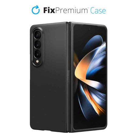 FixPremium - Étui en silicone pour Samsung Galaxy Z Fold 4, noir