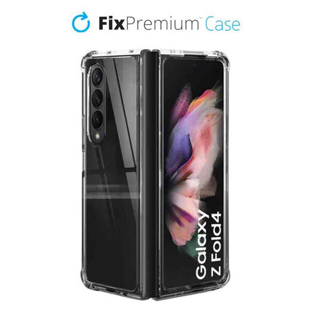 FixPremium - Coque en silicone pour Samsung Galaxy Z Fold 4, transparente