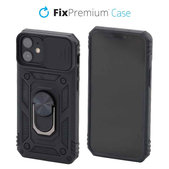 FixPremium - Étui CamShield pour iPhone 12 mini, noir